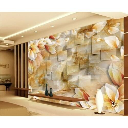 Large living room bedroom TV backdrop wallpaper murals 3d Custom Size