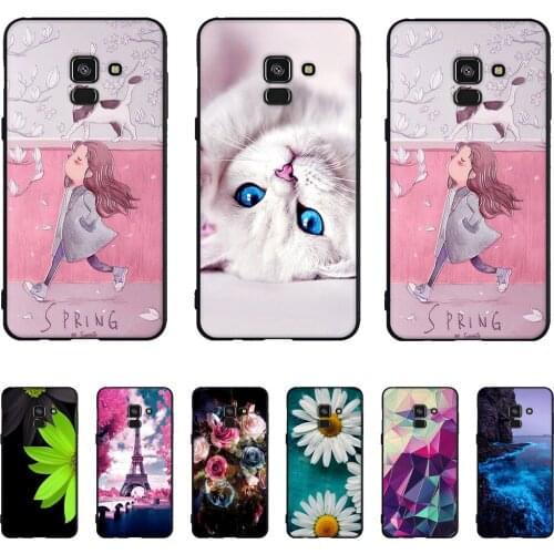 For Samsung Galaxy A8 2018 Case Cover for Samsung A8 2018 A530F Cover TPU Silicone Coque for Samsung Galaxy A8 Phone Cases