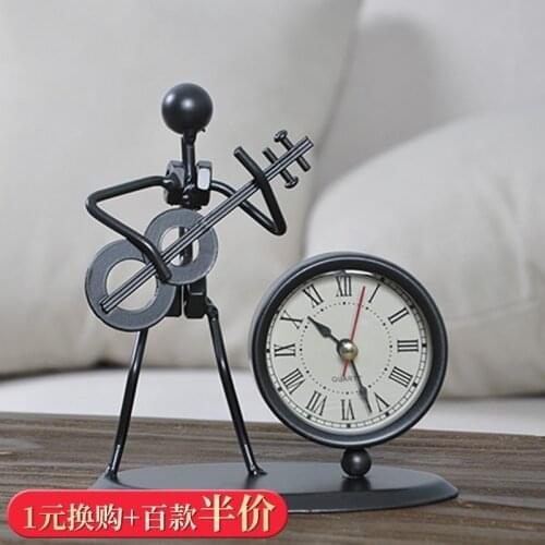 Home Decorations/Little Iron Man Clock/Opening Gifts/Nordic Iron Art Decorations