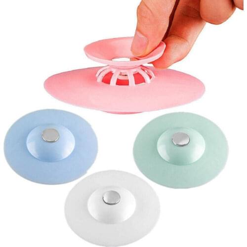 Trap Hair BG Catcher Cover Drain Kitchen Bath Shower Basin Plug Hole Strainer Tub Drain Filter Screen Floor Drain Cover