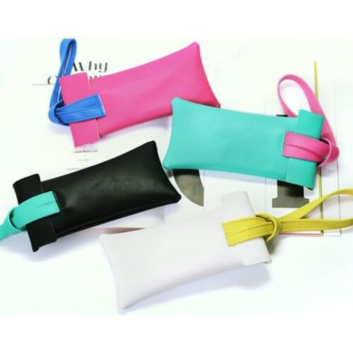 Fashion Sunglasses Case PU Hand-held Myopic Bag Pouch Mobile Phone Wallet Storage Case Nearsighted Glasses Case