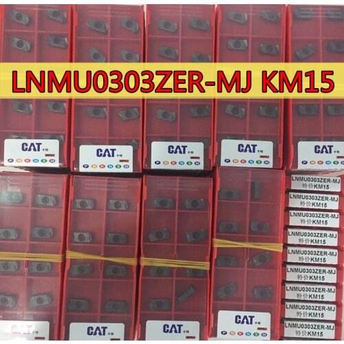 LNMU0303ZER-MJ KM15 CAT Carbide insert Processing: stainless steel, steel, etc