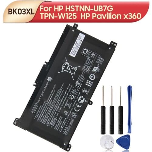Original Replacement Battery BK03XL For For HP Pavilion x360 14-BA 14M-BA HSTNN-UB7G HSTNN-LB7S TPN-W125 916811-855 916366-541