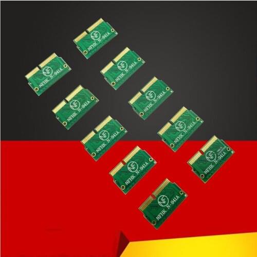 10PCS NVMe PCIe M.2 M Key M2 SSD Adapter Card for Macbook Air 2013 2014 2015 Expansion Card For Macbook Pro retina A1398 A1465/6