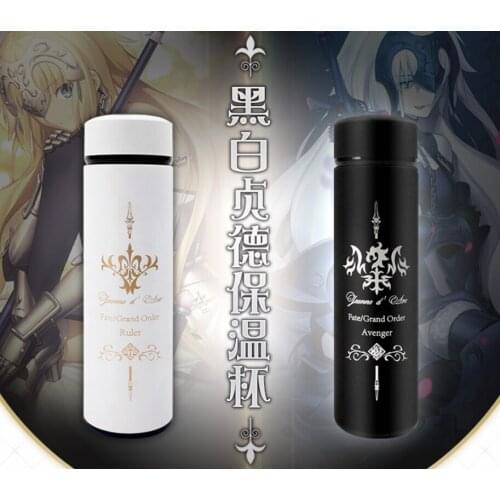 Cosmile FGO Fate Grand Order Grand Jeanne d'Arc Alter 450ml Vacuum Insulated Cup stainless steel Portable Thermos Daily Gift