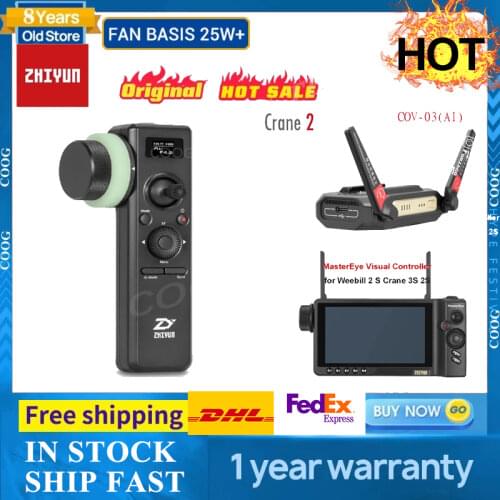 Zhi yun Crane 2 Remote Control with Motion Sensor Follow Focus Gimbal Accessories / Crane2 Servo Follow Focus for all Cameras