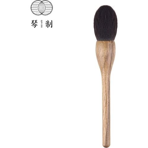 QINZHI Professional Handmade Make Up Brush B41 Round Highlighter Blush Brush Soft Synthetic Fiber Makeup Brushes