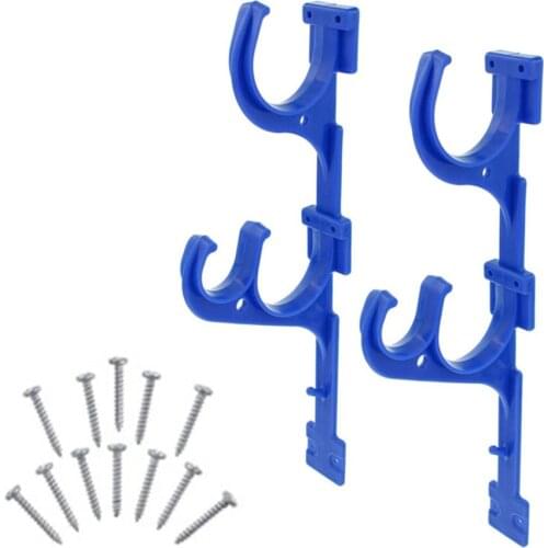 Swimming Pool Pole Hangers Plastic Holder With Screws Storage Bracket For Cleaning Accessories Durable