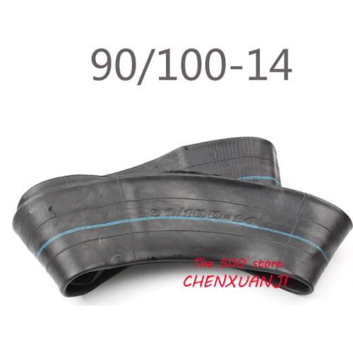 90/100-14 inner tube Straight Valve Stem Fits Cross-country motorcycle Dirt Bike tyre 14 inch Mini Moto