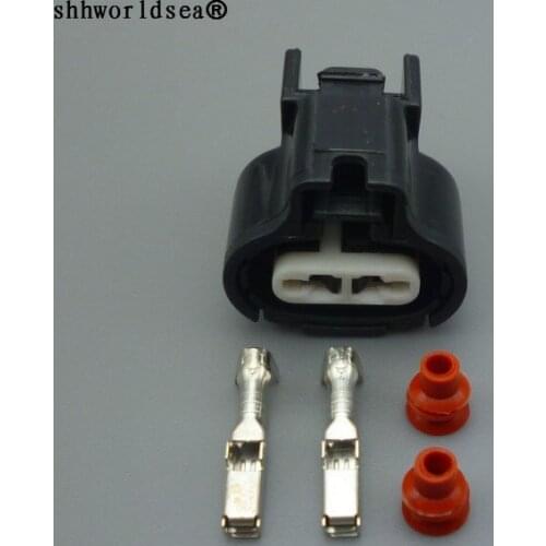 Worldgolden 2pin 2.2mm auto wiring harness plug waterproof cable plug connector 7283-1224-30