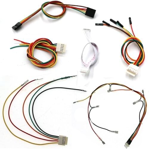 5Pin Joystick Cable Wire Harness 4.8mm 8P To 5P Connector For Arcade Sanwa /SEIMITSU Stick Connection USB Encoder DIY Parts