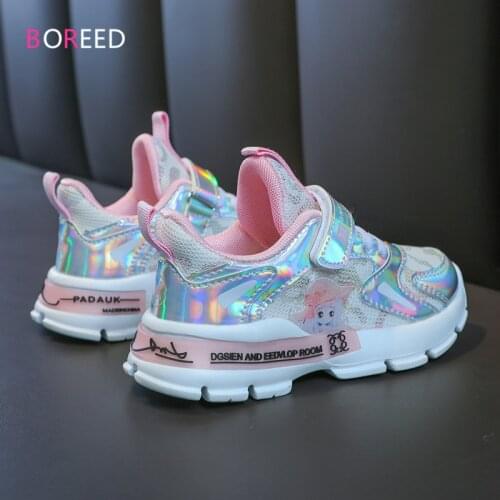 New 2021 Spring Children Shoes Comfortable Kids Shoes For Girl Fashion Running Sneakers Kids Shoes Girls Chaussure Enfant 188
