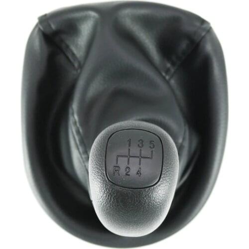 For Mercedes Benz W638 VITO 1996 1997 1998 1999 2000 2001 2002 2003 5 Speed Car Stick Shift Gear Knobs With Leather Gaitor