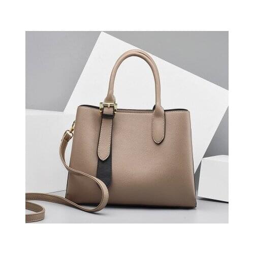 European and American autumn and winter soft leather ladies bag atmospheric ladies bag fashion messenger pu handbag