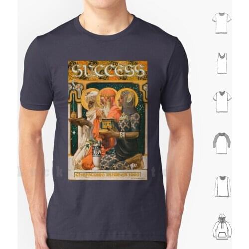 Joseph Christian Leyendecker , Christmas 1900 Three Wise Men T Shirt DIY Cotton Big Size S-6xl Joseph Christian Leyendecker