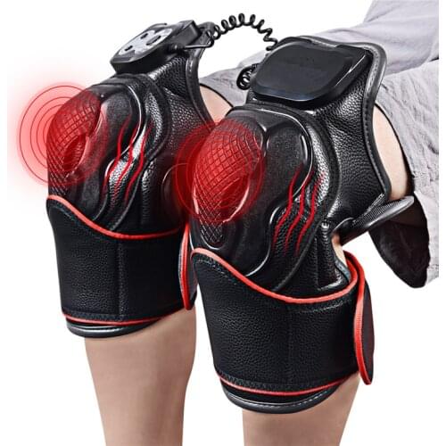 Knee Magnetic Vibration Heating Massager Joint Physiotherapy Massage Electric Massage Pain Relief Rehabilitation Equipment Care