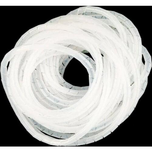 8x6mm model spiral protection cover 2m motorcycle cable protection wire harness finishing oil and durable cable sleeve