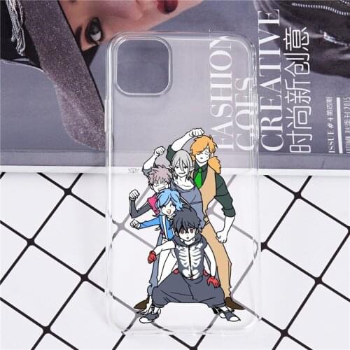 Soft Transparent TPU Ghoul Monsuta Phone Case for iPhone 11 12 Mini Pro X XS XR Max 6 6S 7 8 Plus SE 2020 Cartoon Back Cover