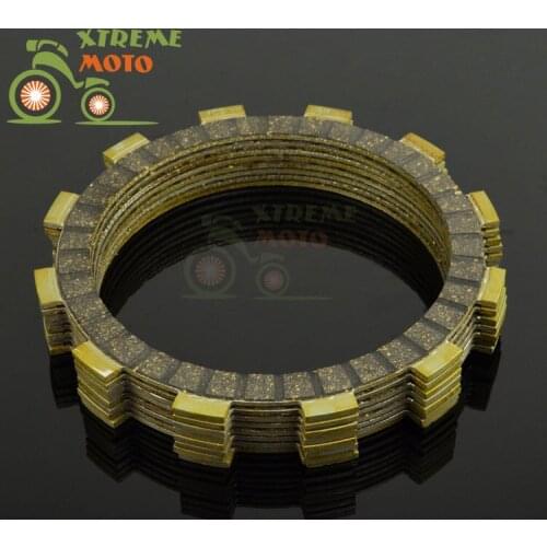 Motorcycle Clutch Disc Friction Plates Set 8pcs for KAWASAKI KLX450R 2008-2009 08 09 KX450F 2006-2014 06 07 08 09 10 11 12 13 14