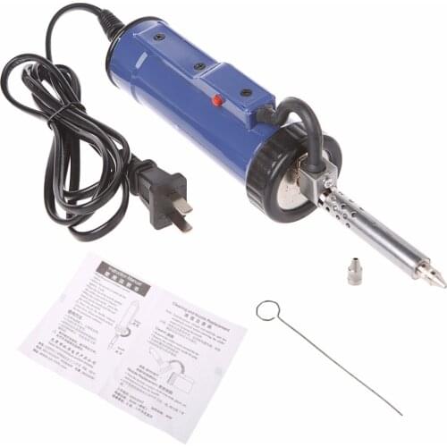 New 30W 220V 50Hz Electric Vacuum Solder Sucker Desoldering Pump Iron Gun Hand Tool hot