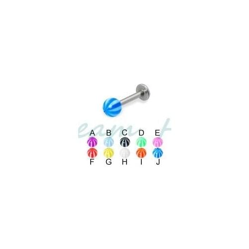 Wholesale Labret Piercing Labret Ring For Girl Women 100pcs/lot Mixed Color
