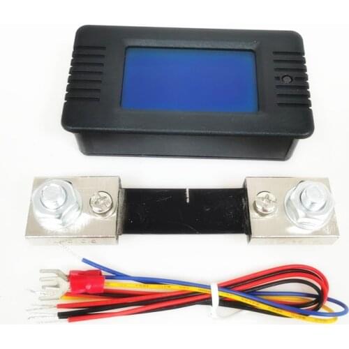 Peacefair PZEM-015 Car Battery Capacity Tester Digital DC Power Meter Ammeter Voltmeter Impedance Resistance 200v 100A Shunt