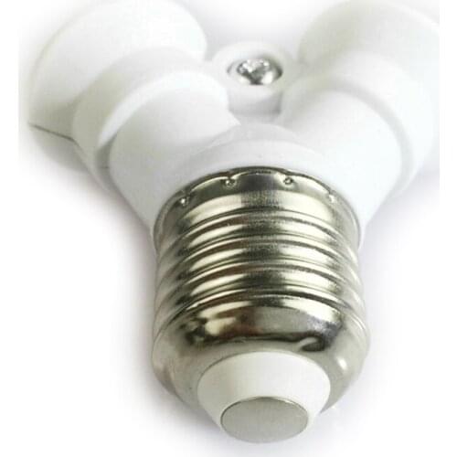 E27 to 2 E27,E27 To E14,B22 To E14,B22 To E27 light bulb adapter converter 2 Way Splitter conversion Socket