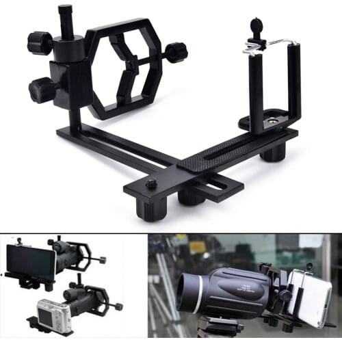 Hot Multifunction Telescope Universal Digital Camera Cell Phone Bracket Support Holder Mount Spotting Scopes Telescope Adapter