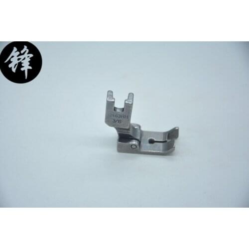 Lockstitch sewing machine presser foot pressure elevated ribs activities of various presser complete specifications 12463HR 3/16