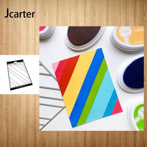 Rectangle Twill Metal Cutting Dies Shape for Scrapbooking Handmade Craft Die Cut Stencil Card Make Mould Sheet Decoration Design