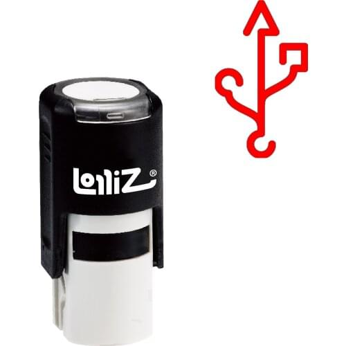 LolliZ Usb Self-Inking Rubber Stamp - Modern Symbol Series