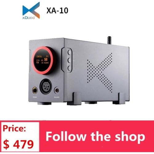 XDUOO XA-10 AK4493*2 MQA Bluetooth Balanced DAC & Headphone Amplifier XA10 DSD512 PCM32bit/768KHZ