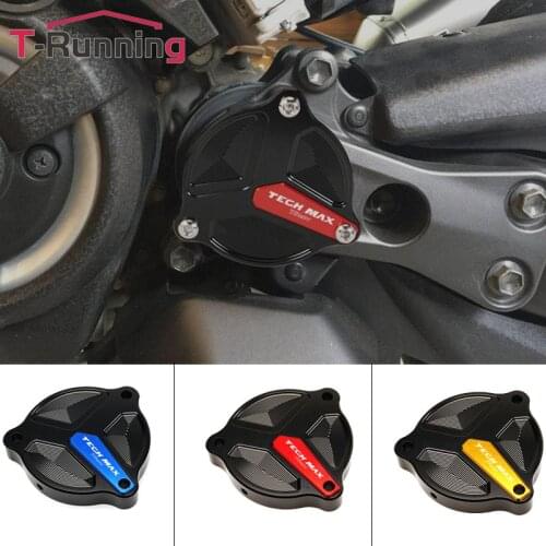 For YAMAHA TMAX 560 Tmax Tech Max 2020-2021 Motorcycle TMAX560 Engine Protective Side Cover Frame Hole Cover Drive Shaft Cover