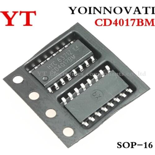 10pcs CD4017BM CD4017B CD4017 16-SOIC