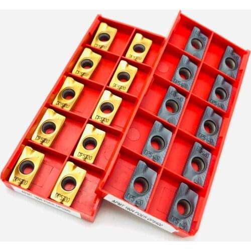 100PC Turning tool APMT1604 pder DP5320 DP5420 inner hole lathe tool carbide insert CNC machine tool parts insert milling insert