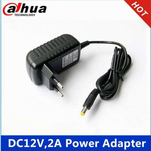 DC12V 2A Eu plug Adapter power supply dahua ip camera Hikvision ip camera