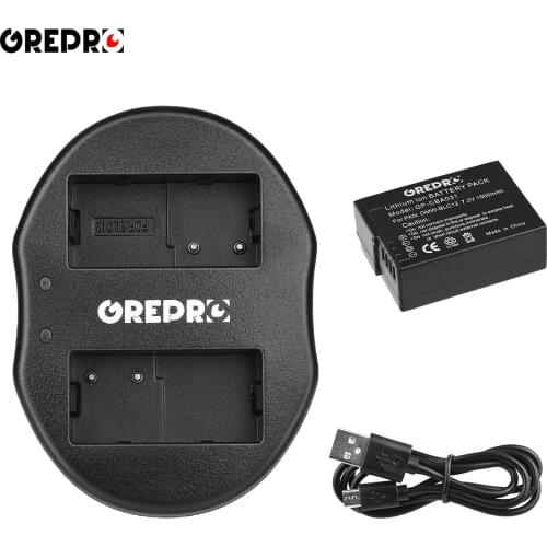 BLC12 BLC12E BLC12PP DMW-BLC12 Battery with Charger for Panasonic Lumix DMC G80 FZ1000 G80s FZ300 G7 FZ200 G6 FX1000 FZ200 G5