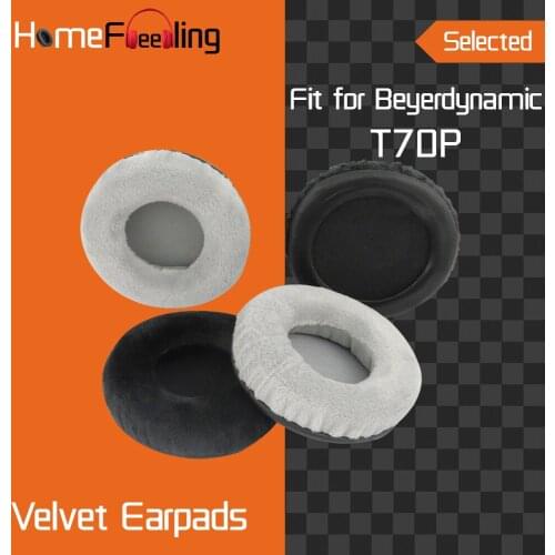 Homefeeling Earpads for Beyerdynamic T70P Headphones Earpad Cushions Covers Velvet Ear Pad Replacement