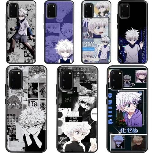 Killua Zoldyck Hunter x Hunter Phone Case For Samsung Galaxy S21 S20 Ultra S8 S9 S10 Plus Note 10 Note 20 9 S20 FE Cover