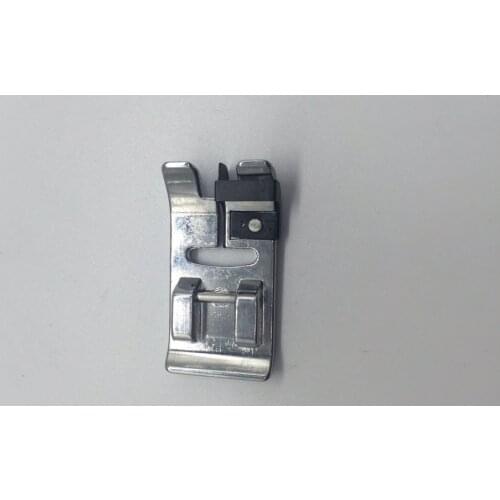 Domestic Sewing Machine Parts Presser Foot 1/4" Foot w/ Guide (O) #7325 for Elna Janome