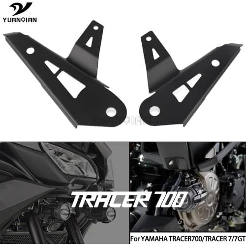 For YAMAHA TRACER 700 7 GT 2020-2021 TRACER700 TRACER7 GT Motorcycle Led Driving Lights Auxiliary Light Mounting Front Bracket