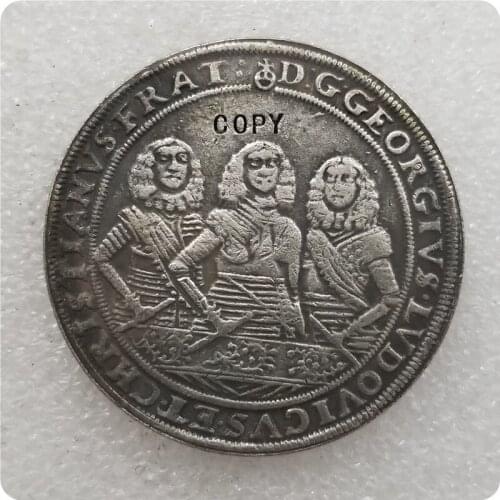 THALER-1659-GEORGIVS-LUDOVIC-CHRISTIAN Copy Coin commemorative coins-replica coins medal coins collectibles