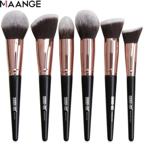 MAANGE Pro 1PC Makeup Brushes For Foundation Powder Blush Eyeshadow Concealer Large Big Make Up Brush Cosmetics Beauty Tools