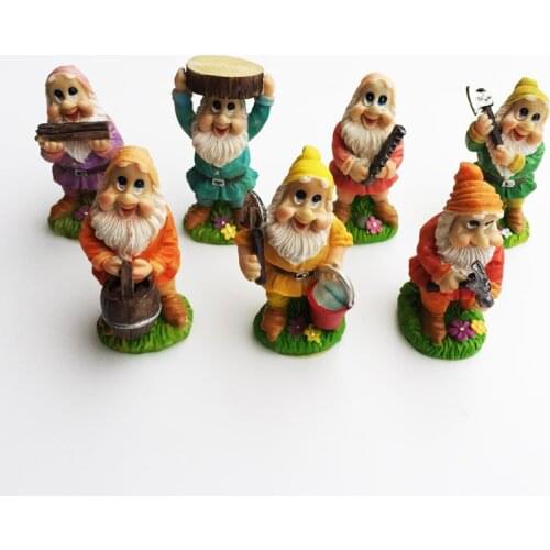 Miniature Dwarf Gardening Decor DIY Bonsai Decoration Articles Handicraft Gifts Desk Outdoor Garden Sculpture Decor