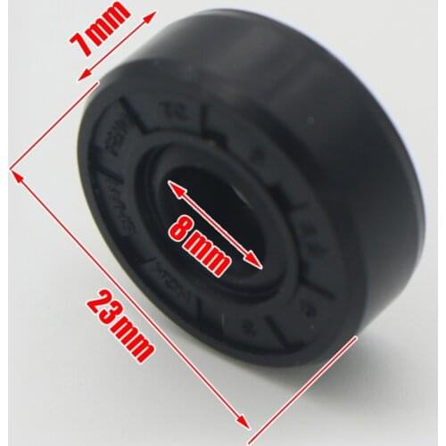 Wearable Breadmaker Sorbet Machine blender accessories Repair Parts 23mm*8mm*7m Oil Seal Ring for lg samsung