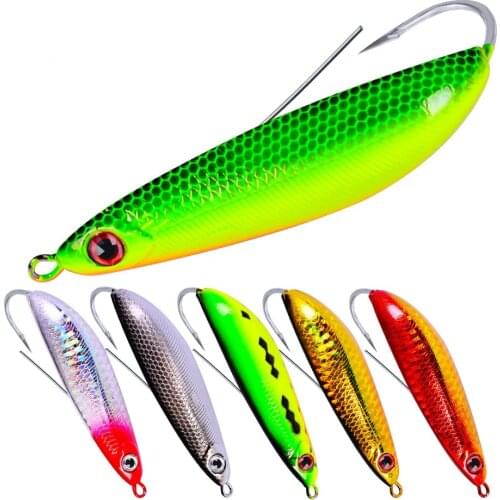 New Arrival Pencil Lure Hard Bait 9cm 20g Prevent Hanging Grass Design High Strength Sharp Single Hook Freshwater Saltwater