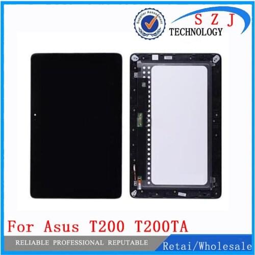 New 10.1'' inch For Asus Transformer Book T200 T200TA Full LCD Display + Touch Screen Digitizer Glass Assembly with Frame