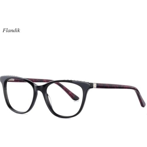 Acetate Optical Glasses Frame Cat Eye Women Prescription Myopia Presbyopia Spectacel Frame 2020 New Fashion Lady Vintage Eyewear