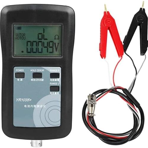 Original 4 Line YR1035 Lithium Battery Internal Resistance Test Meter High Precision 100V Electric Vehicle Group 18650