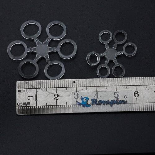 Rompin 30Pcs Baits Elastic Bands Boilie Pellet Rubber Rings For Bait Carp Fishing Transparent Baitbands Stretcher Size s m l